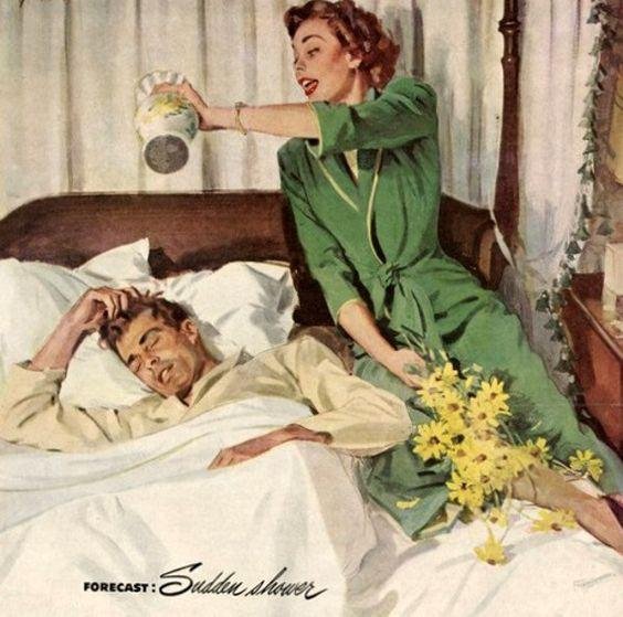 женщина картина