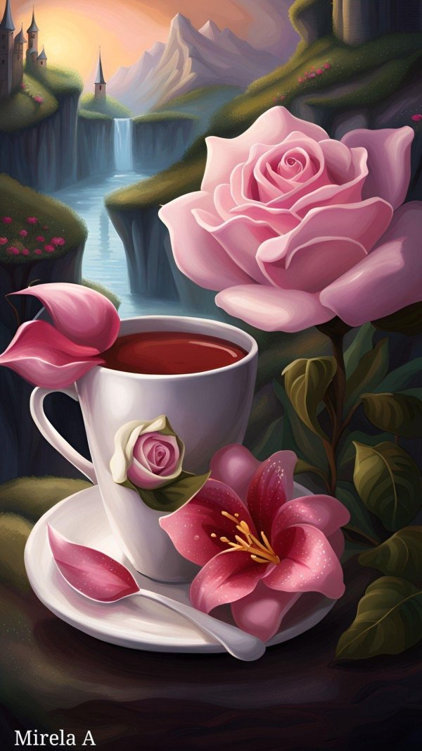 цветочные картины