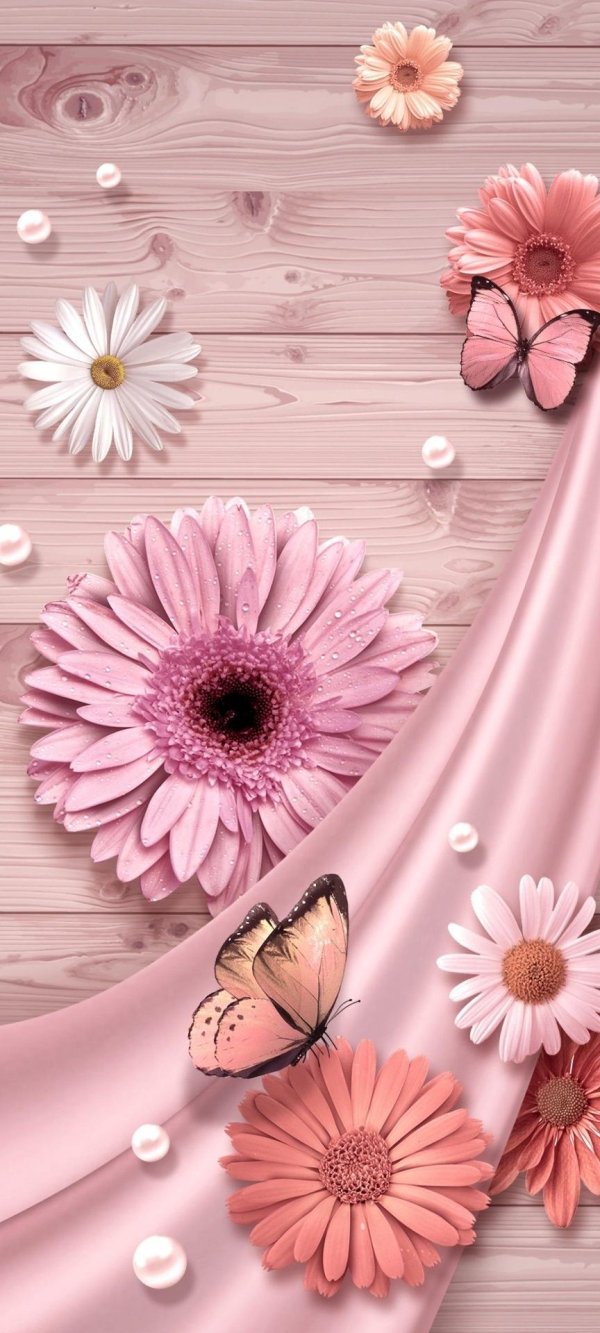 цветочные фоны