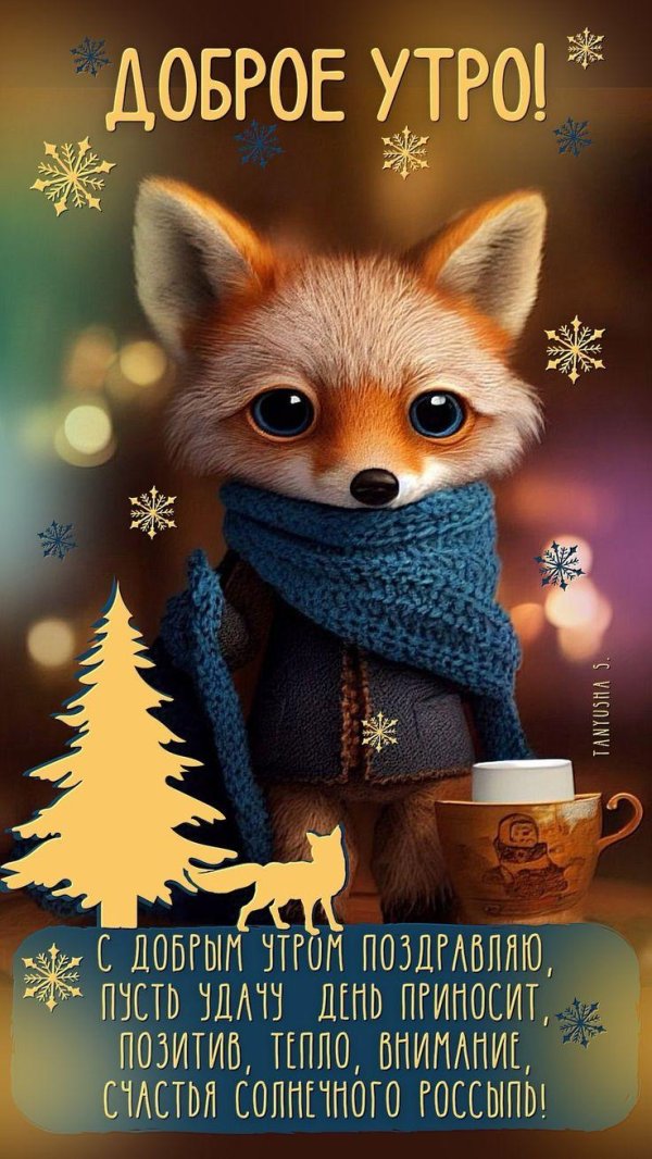 с утром добрым