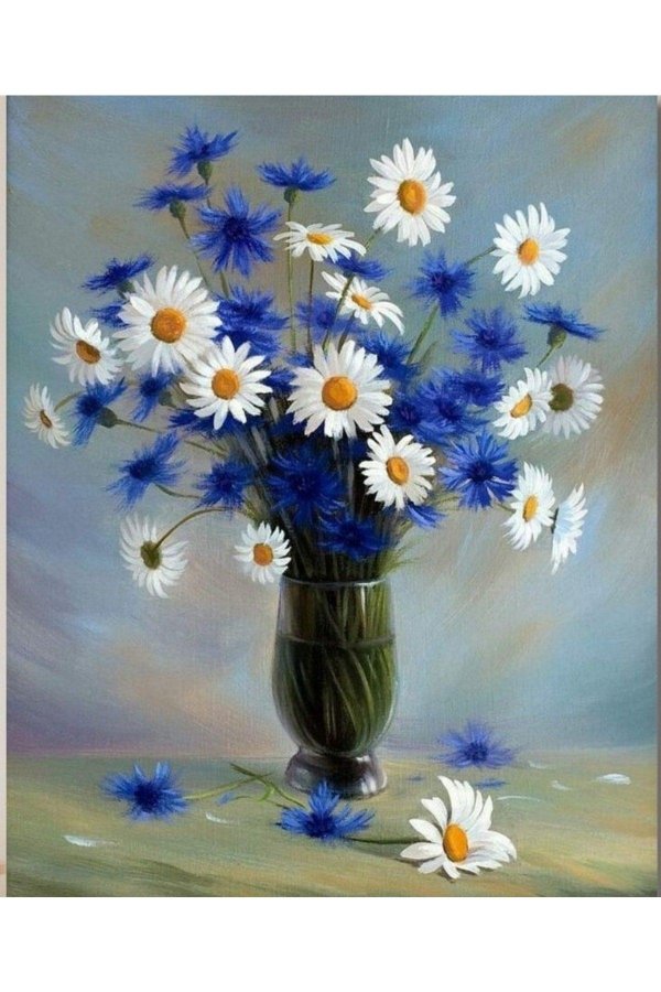 васильки картина