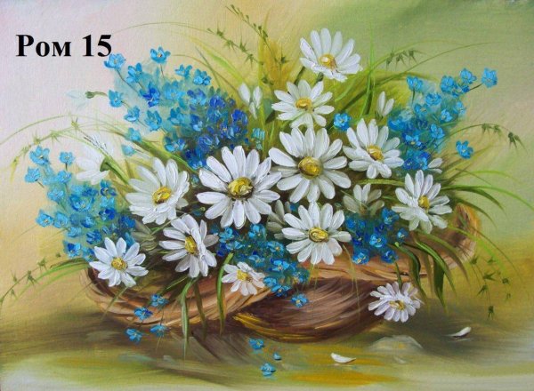 картины цветы