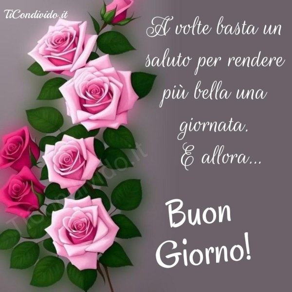 buona giornata
