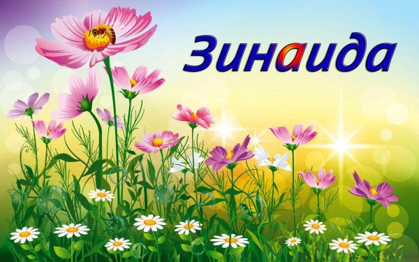 именины зинаиды