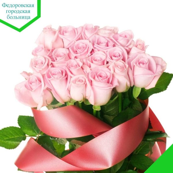 букет розовые розы