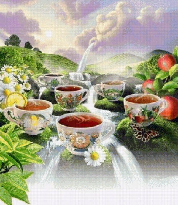 летнее чаепитие