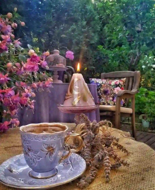 красивое чаепитие