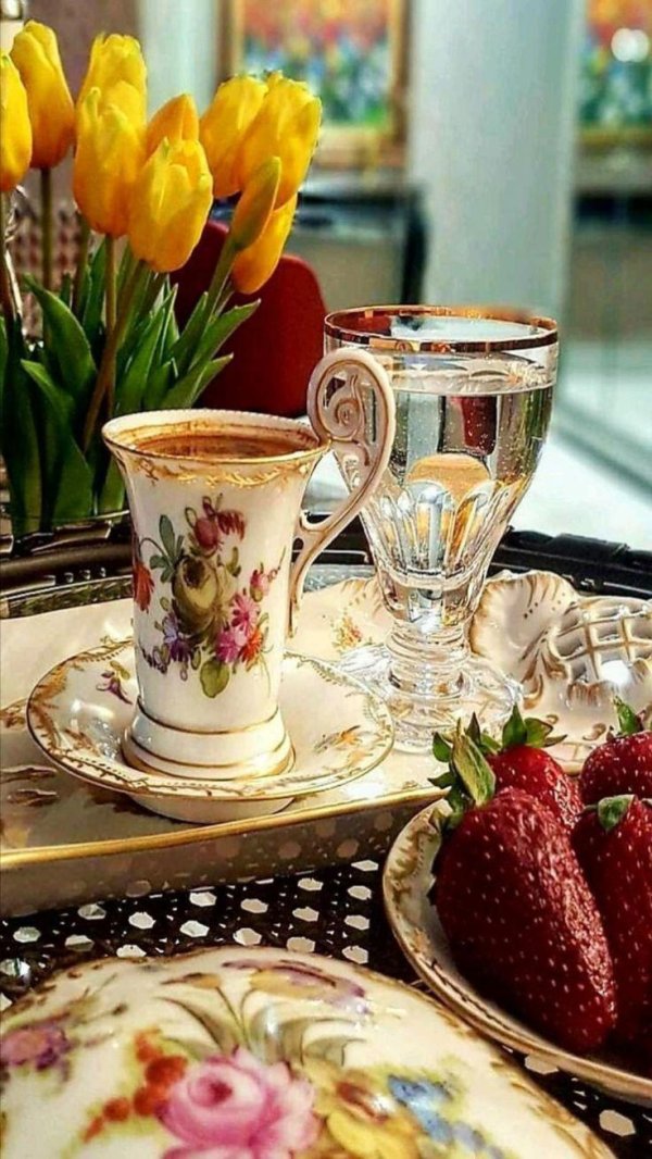 утреннее кофе