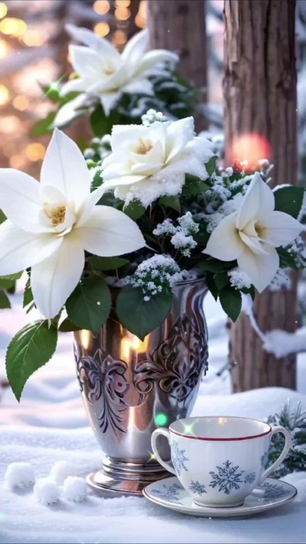 цветы зимние