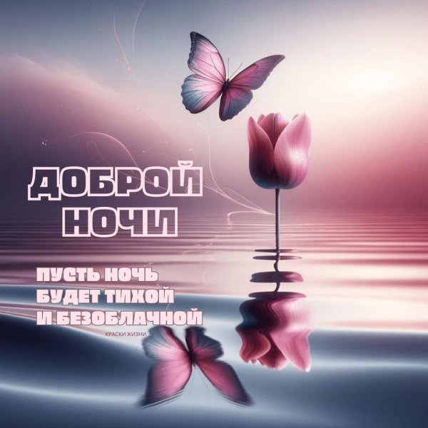 пусть ночь будет тихой и спокойной