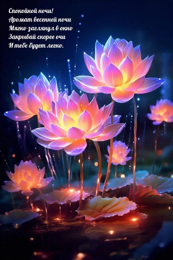 цветки лотоса