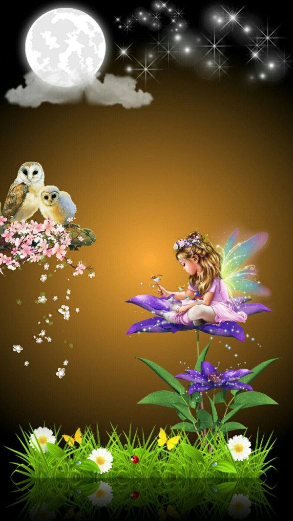 добрых снов красивые