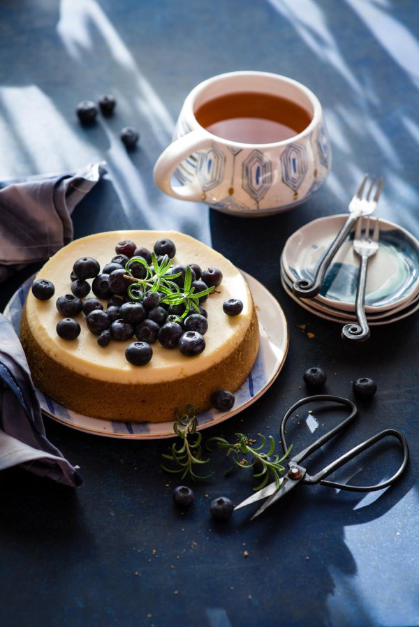 чизкейк голубика bocconto