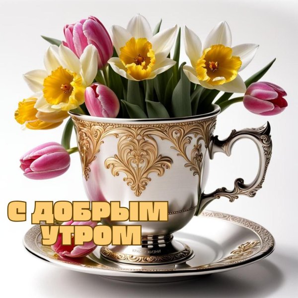 с добрым утром весенние красивые
