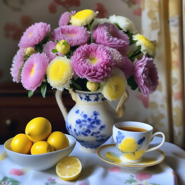 яркий натюрморт