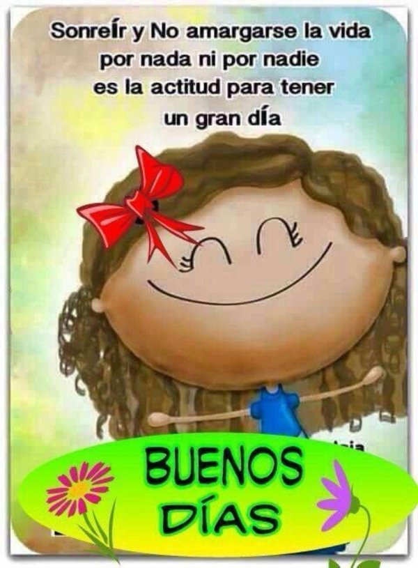 buenos días saludos