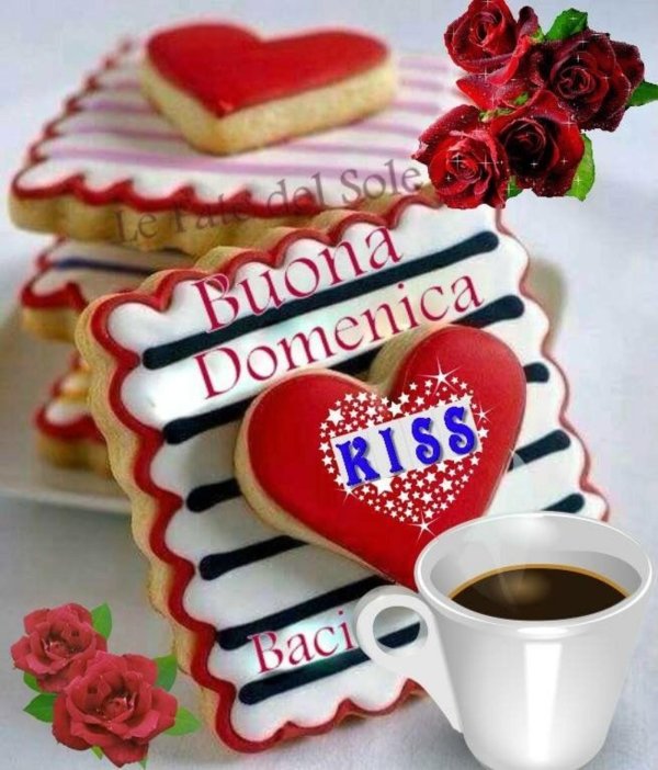 buongiorno e buona domenica открытки