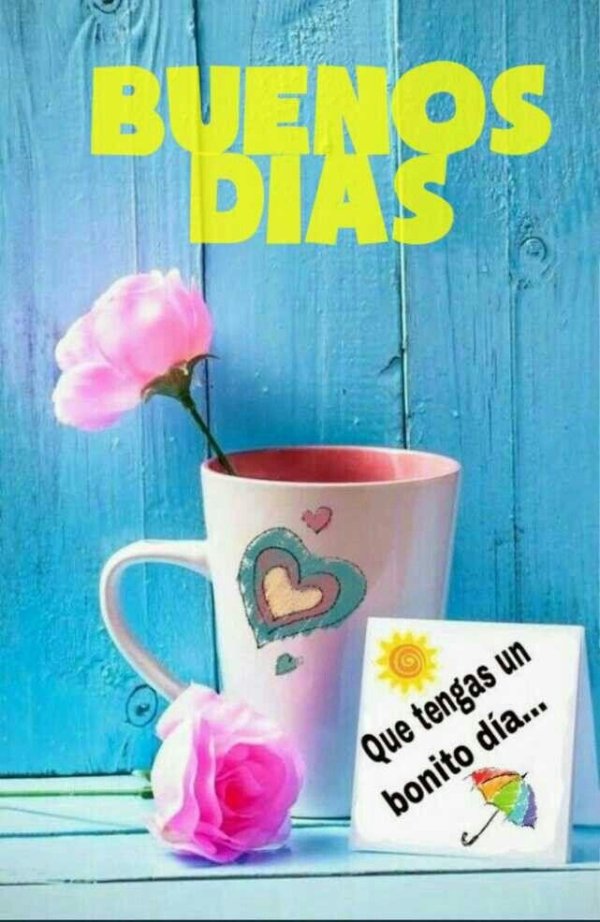 buenos días saludos