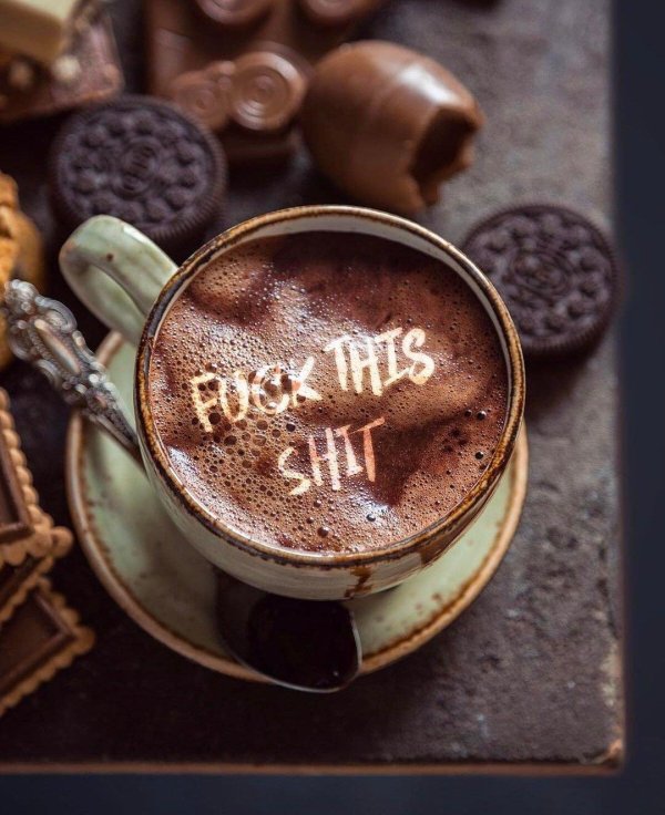 кофе со сладостями