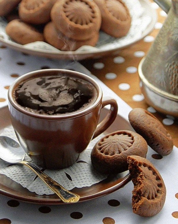 кофе печенье