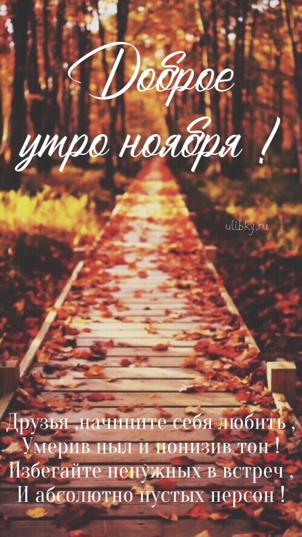 осень красивая