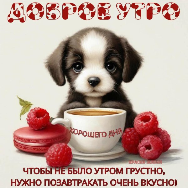 доброе утро настенька