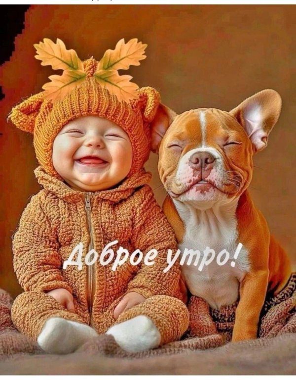 доброго утра с детьми