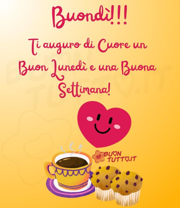 buon lunedi