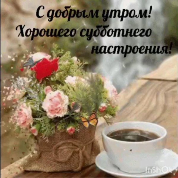 доброе утро красивые