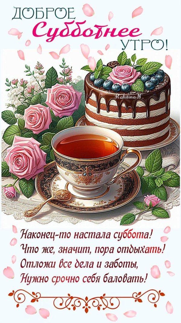 доброго субботнего утра