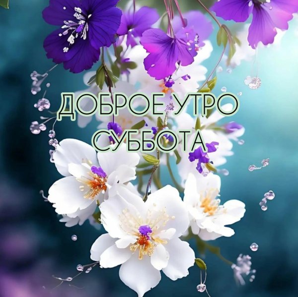 доброе утро суббота март