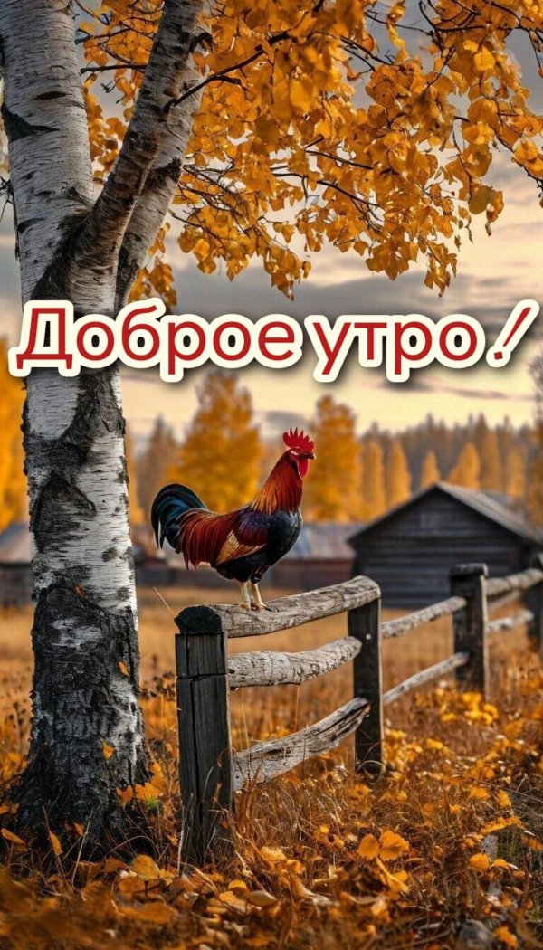 доброго утра осени