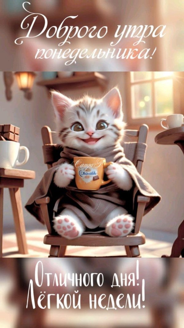 доброго утра легкого понедельника