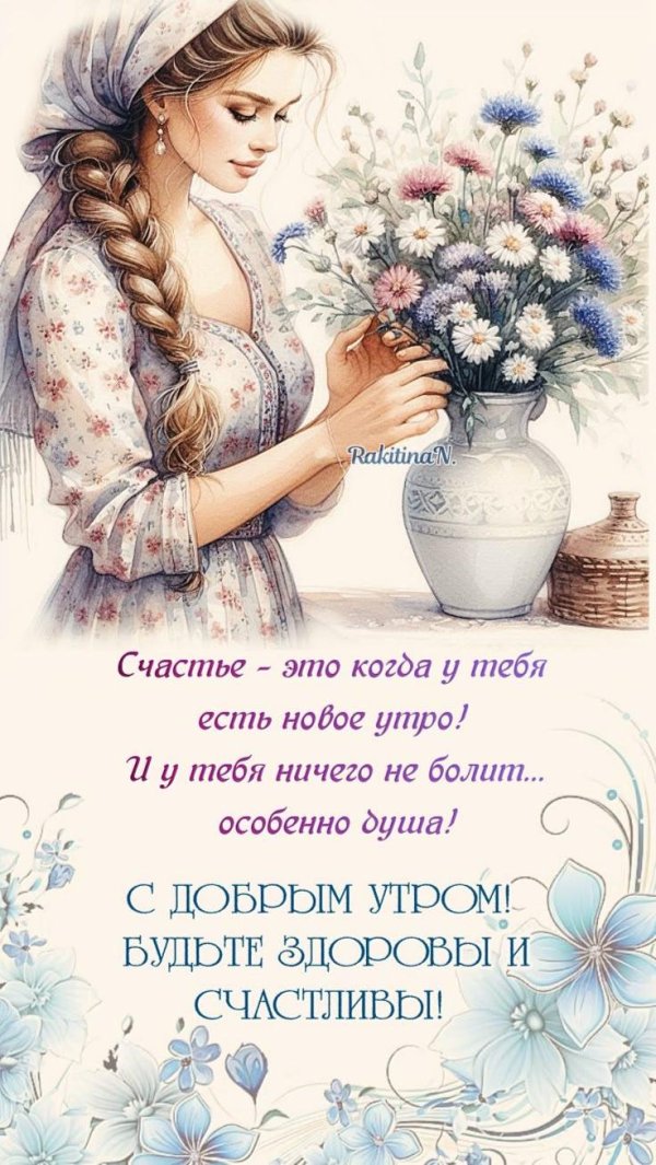 доброго утра красивые открытки