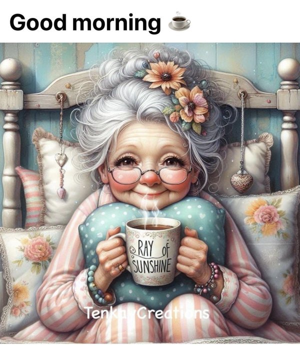 рисунок старушки