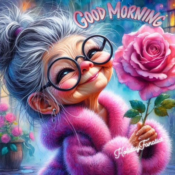 Доброе утро бабушка