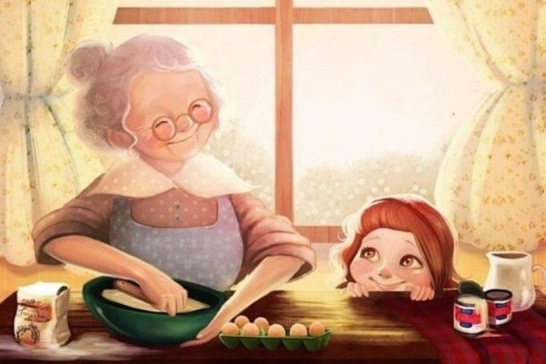 добрая бабушка