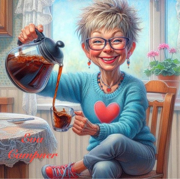 смешная старушка