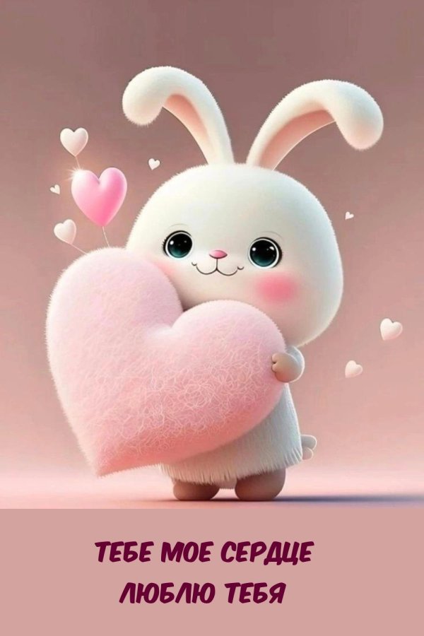 зайчик красивый