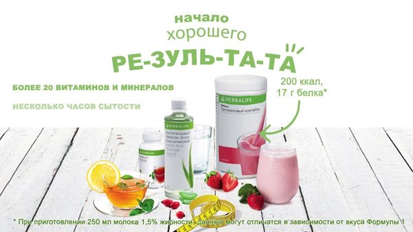 базовая программа гербалайф