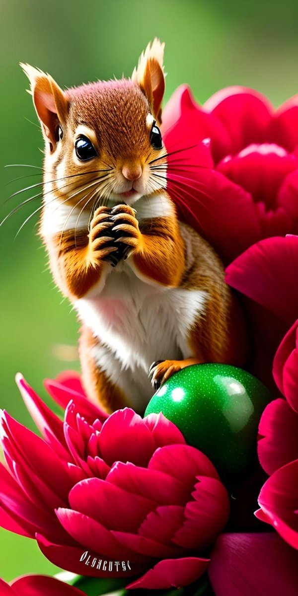 открытки с белками