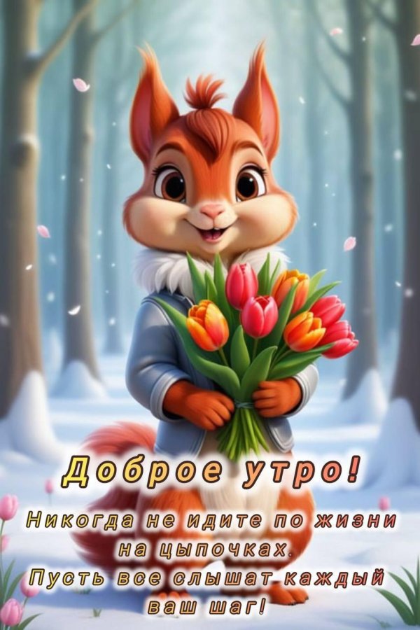 доброго утра весна