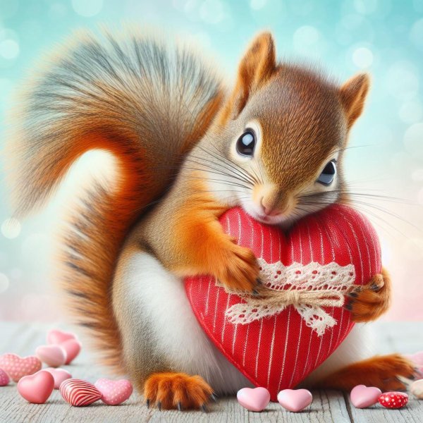 милая белка