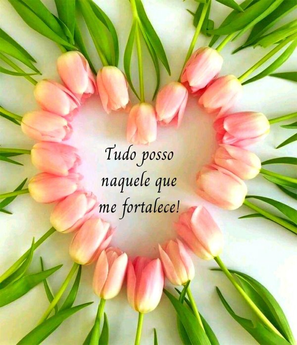 сердце из тюльпанов