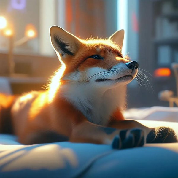 иллюстрация лиса