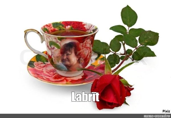 цветы в кружке