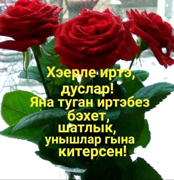 хэерле иртэлэр открытки на татарском