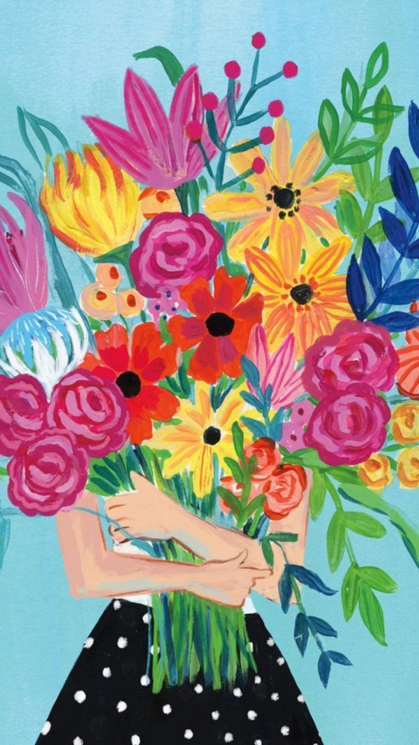 цветочные картины