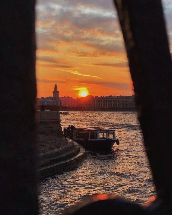 закат питер