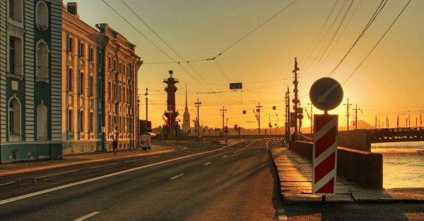 утро в питере